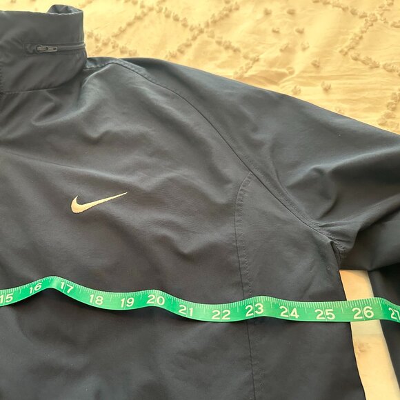 Nike Navy Full‑Zip Windbreaker Jacket Athletic & Lightweight Men’s XL - Picture 9 of 10